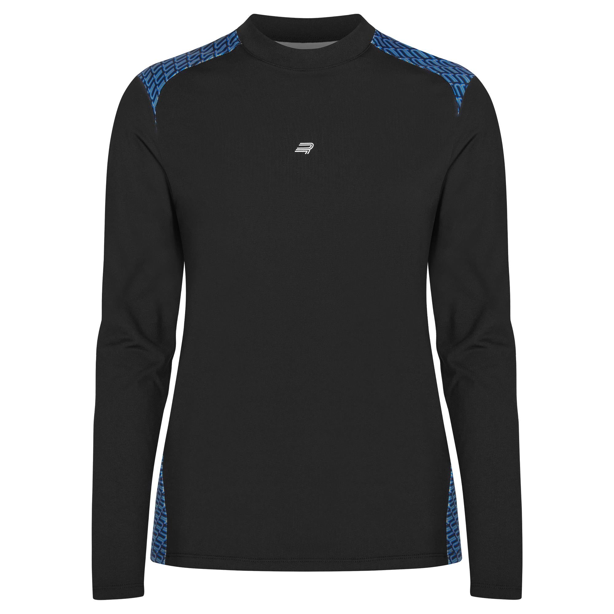 Rohnisch Eyra Ladies Thermal Golf Polo Shirt Black